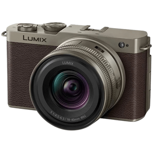 Lumix S9 Titanium Gold camera inspiration