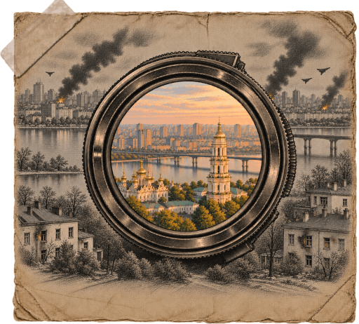 A note about the city seen through the lens